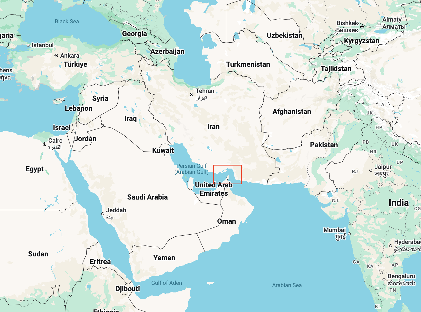 US Central Command rejects Iranian claims of blocking the Strait of Hormuz